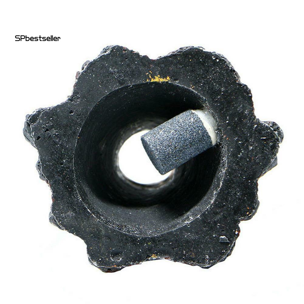 Mô hình đá trang trí bể cá hình núi lửa