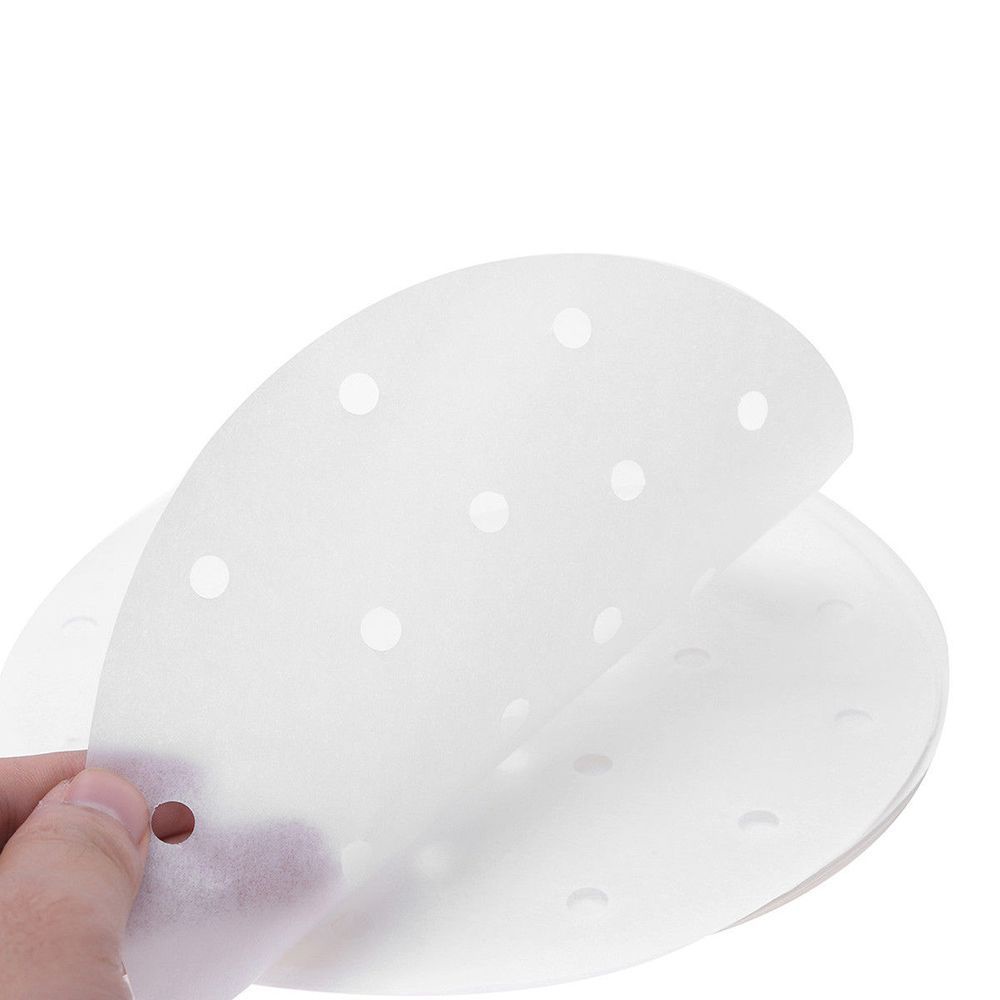 Set 50 Tấm Lót Nồi Hấp Không Dầu Chống Dính Bằng Silicone Chịu Nhiệt Cao Dùng Một Lần Tiện Lợi