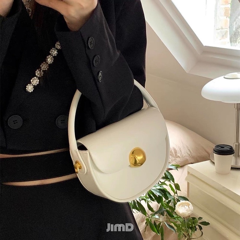 Túi xách nữ có quai xách khoá nam châm hình lục giác - HONIE