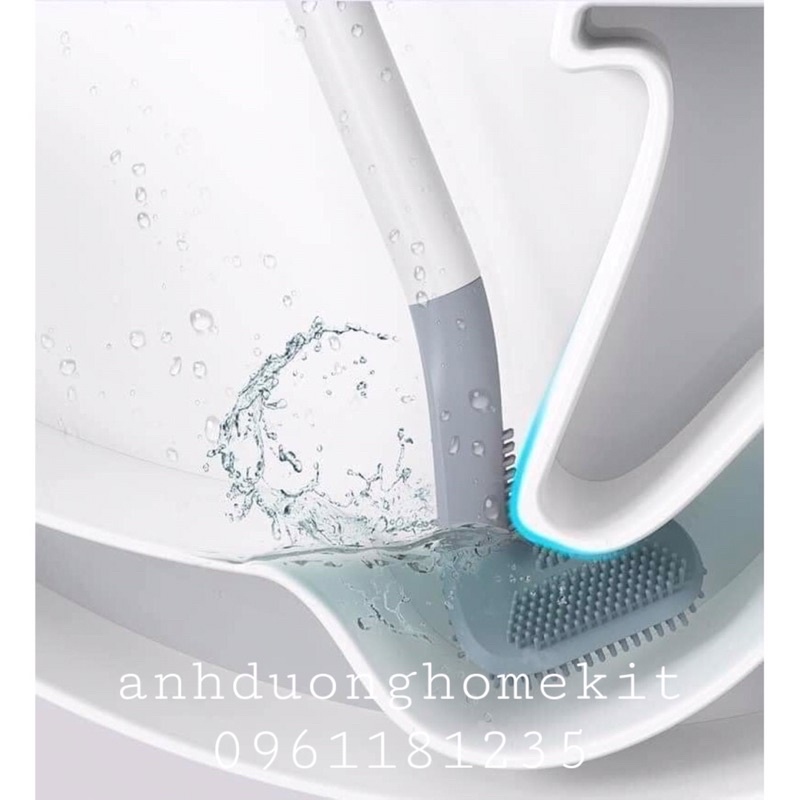 Cọ toilet silicon mẫu mới 2021 anhduonghomekit