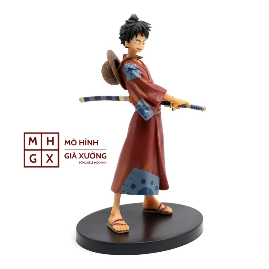 Mô hình One Piece Luffy ở wano quốc  cao 17cm , figure one piece monkey d.luffy , mô hình giá xưởng