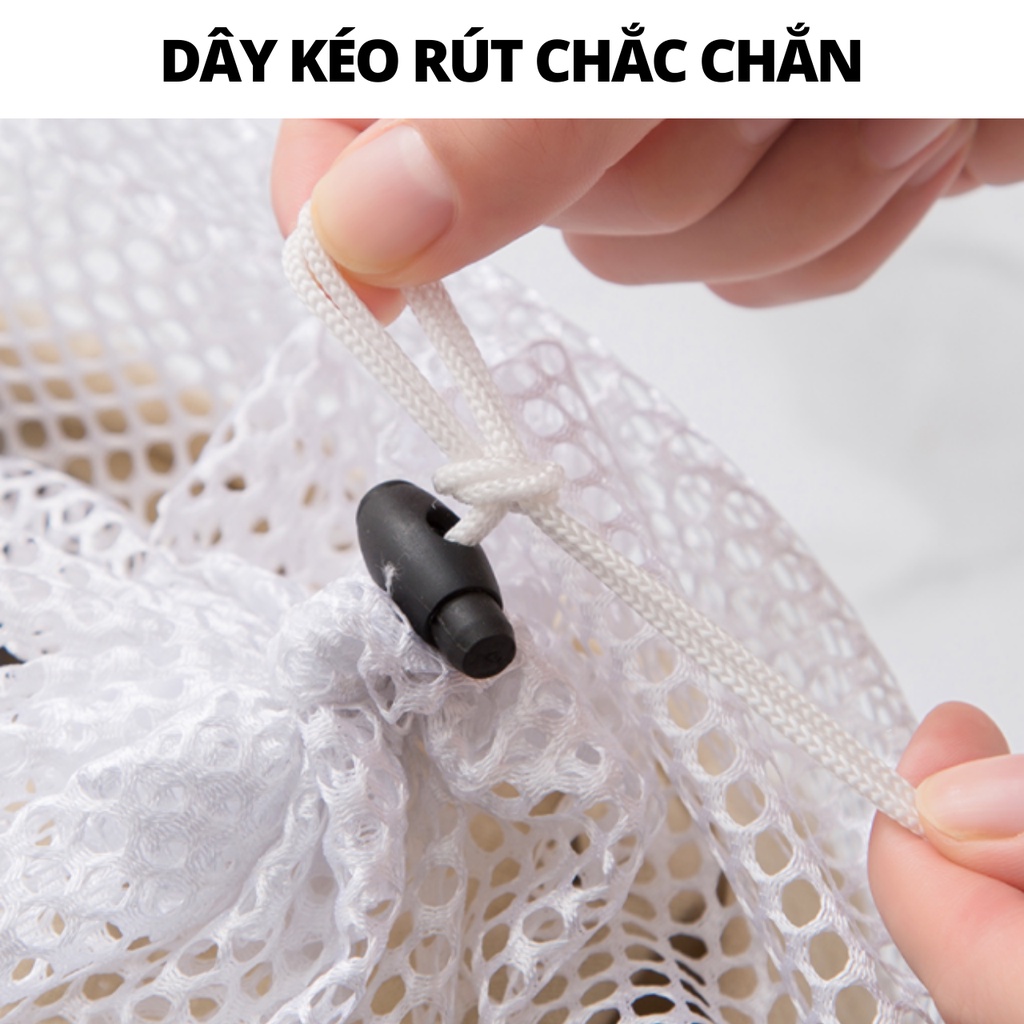 Túi lưới giặt quần áo, đồ máy giặt, đồ lót, quần áo, áo ngực, giày, áo lót TINZ|Mã GD075