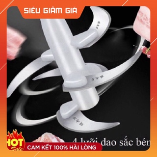 Máy xay thịt, máy xay đa năng, công suất 250W, cối inox304, 4 lưỡi dao sắc bén🌟BẢO HÀNH 1 ĐỔI 1🌟 💖 Bizz Store