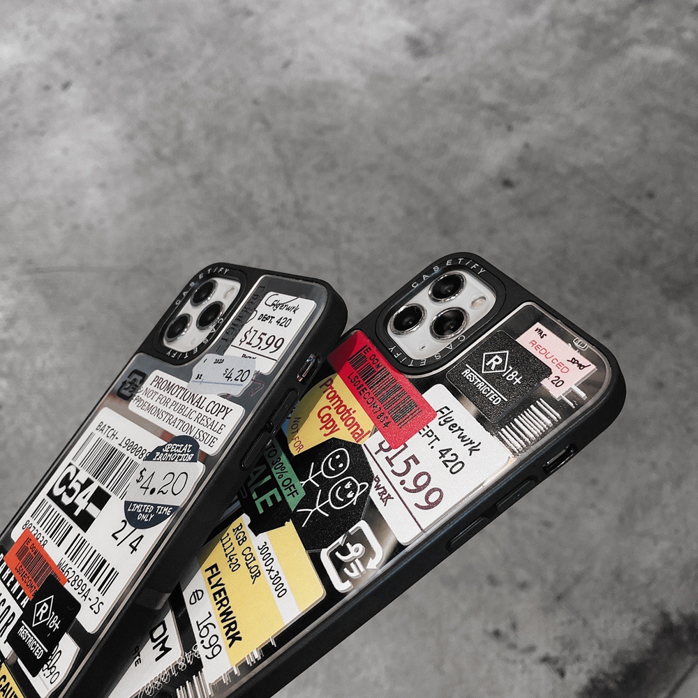 Ốp điện thoại tpu silicon mềm hình nhãn dán thích hợp cho iPhone 7 8 Plus 7 Plus X Xs Xr 11 11pro 12mini Se2020