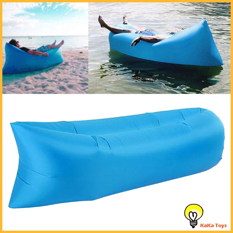 [KaKa Toys] Inflatable Sofa Air Bed Lounger Chair Sleeping Bag Mattress Couch