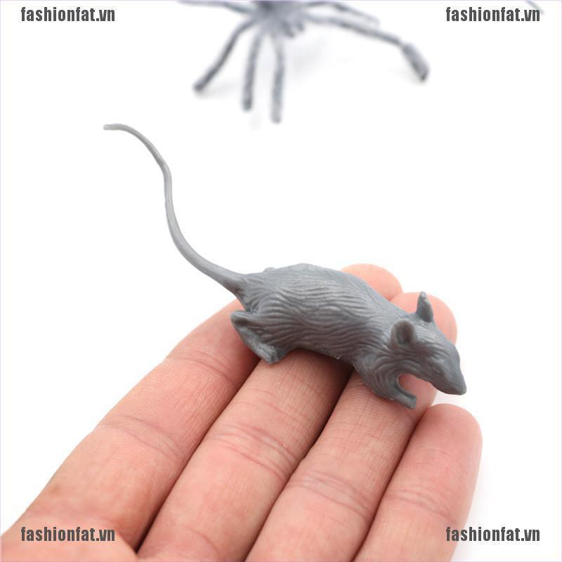 [Iron] 44pcs Mixed Insect Reptile Scorpion Mouse Model Kids Bag gift Novelty Animal Toy [VN]