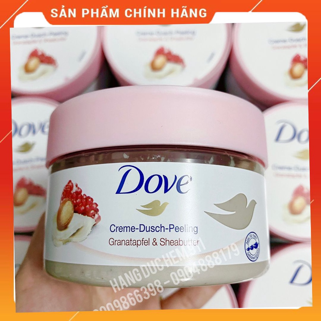 Kem tẩy tế bào chết Dove nội địa Đức 225ml