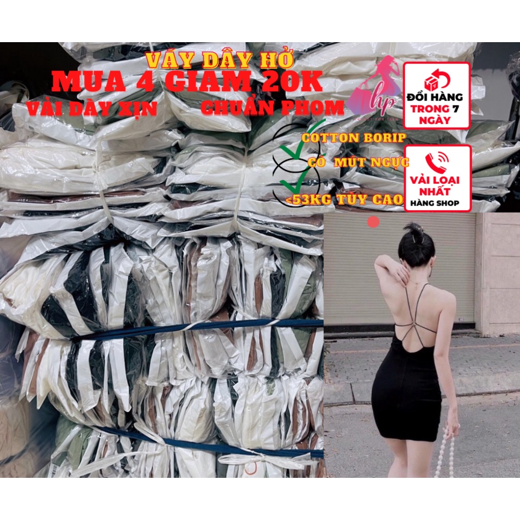 Váy đầm nữ 2 dây dáng ngắn body đan phối khoen màu đen thun gân sexy dự tiệc sang chảnh hàn - mã VD146 | BigBuy360 - bigbuy360.vn