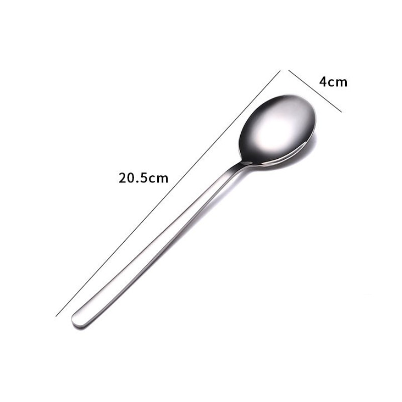 【𝗦𝗨𝟯𝟬𝟰】Thìa inox cán dài cao cấp Yeahcook