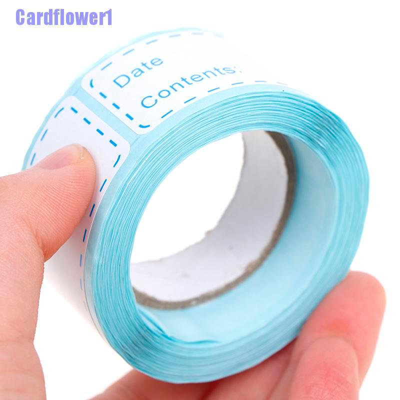 Miếng Dán Đánh Dấu Ngày Và Thức Ăn Trong Tủ Lạnh