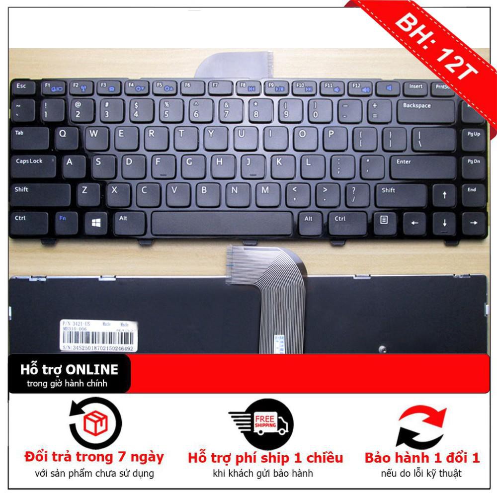 BH12TH Bàn Phím Laptop Dell 14R-3421 Inspiron 3437 5437 5421 Latitude 3440 vostro 2421 15Z 5523