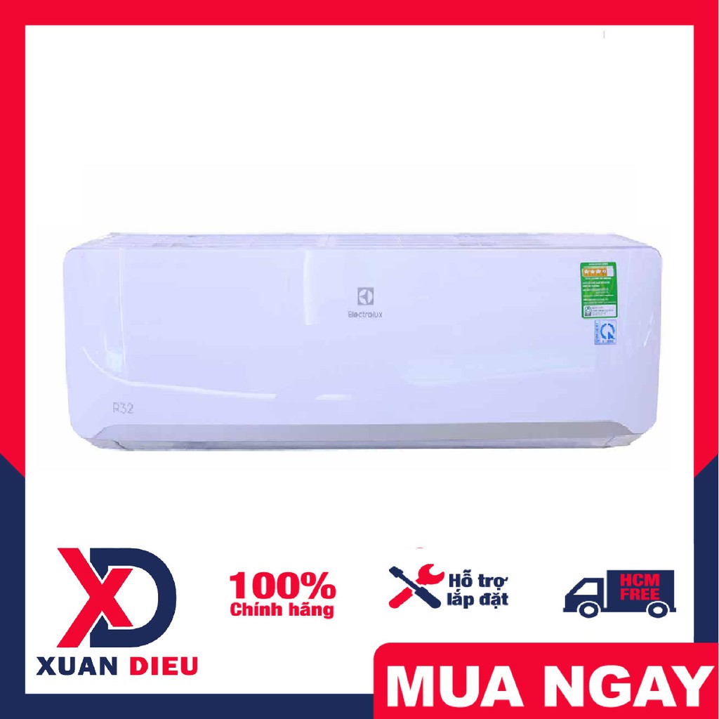 Máy lạnh Electrolux 1.5 HP ESM12CRO-A3  Từ 15 - 20 m2, khởi động khi có điện lại, Hẹn giờ hoạt động, giao miễn phí, HCM