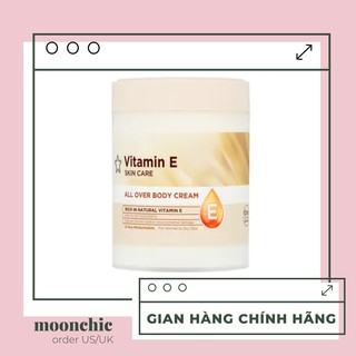 Kem Dưỡng Thể Toàn Thân Trắng Mịn Superdrug Vitamin E All Over Body Cream 475ml