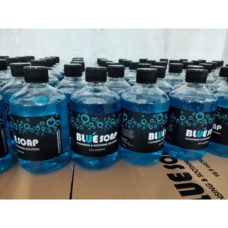 Bluesoap dung dịch tạo bọt lau mực phun xăm &amp;lau hình xăm tatoo.