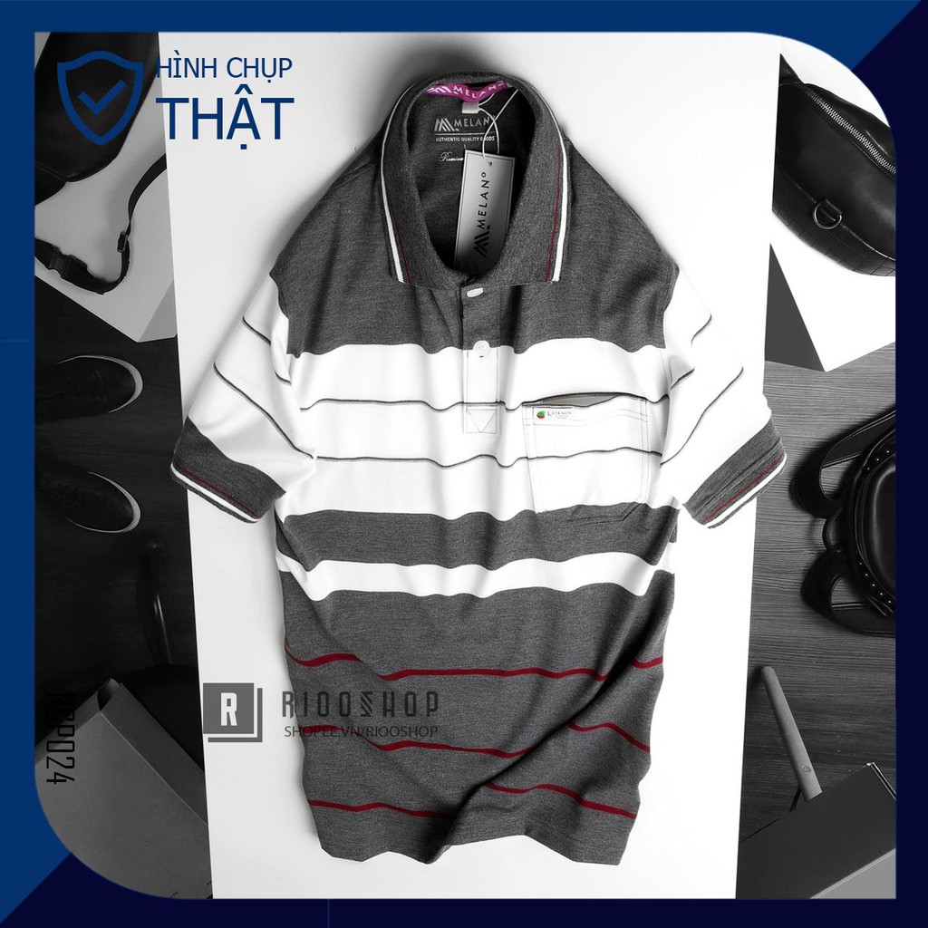 Áo thun nam có túi có cổ MEN cực đẹp RCP024 | BigBuy360 - bigbuy360.vn