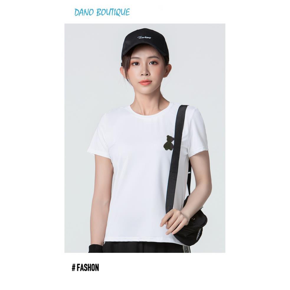 🍄Áo Phông Nam Nữ 🍄Áo Thun Tay Ngắn Cổ Tròn In Hình Gấu Cá Tính Chất vải Đẹp 100% COTTON