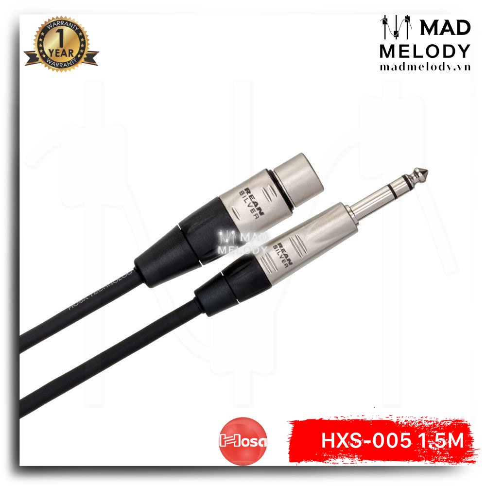 Hosa Pro Balanced Interconnect HXS-005