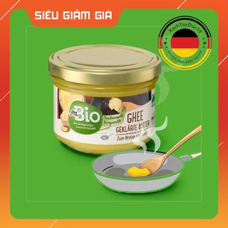 Bơ Hữu Cơ Ghee 180g của Đức (Date 11/2023)