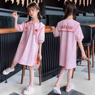 Váy suông thô mềm bé gái size đại 28 đến 50kg M080