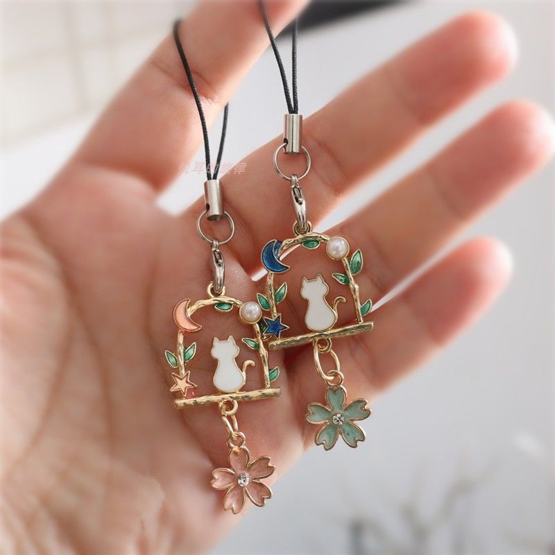 Dây Đeo Cổ HọA TiếT Dễ Thương Để GắN ĐiệN ThoạI Di ĐộNg TiệN DụNg