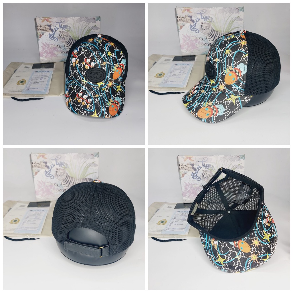 Nón kết gc , Mũ lưỡi trai Gc vịt phối lưới mềm logo da full box hộp cực đẹp