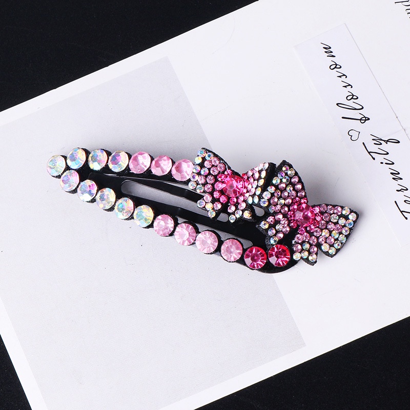 Kẹp Tóc Haimeikang Đính Đá Đơn Giản Phong Cách Hàn Quốc Thời Trang