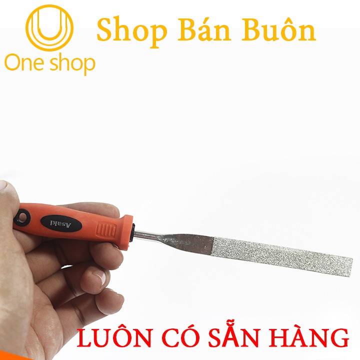 Bộ 6 Thanh Mài Hợp Kim Asaki AK-3903