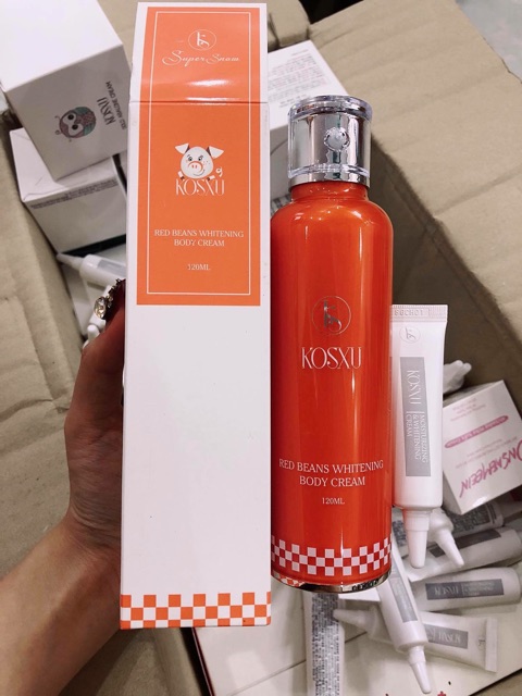 Kem body kosxu dưỡng trắng da- makeup body