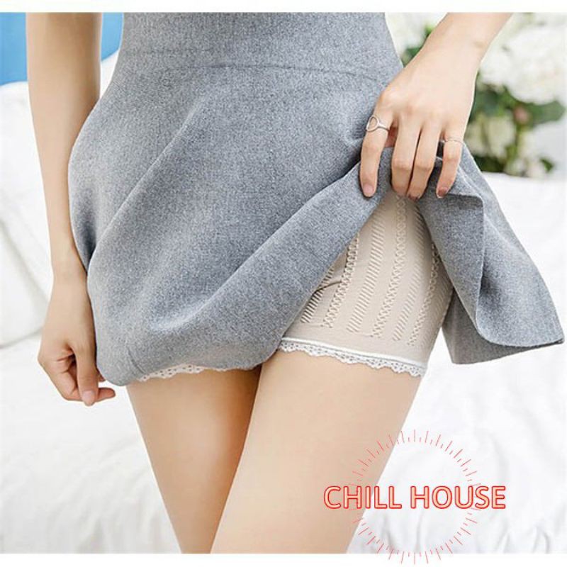 Quần đùi váy túi zip sang chảnh QV 510 - co giãn 4 chiều xuất Nhật - CHILLHOUSE