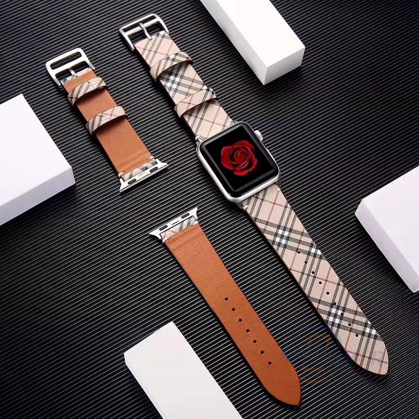 Dây đeo da phong cách retro cho Apple Iwatch Series 5 4 3 2 1 38 42 40 44 MM