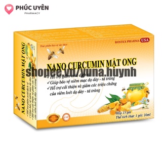 Dung dịch NANO NGHỆ MẬT ONG giải pháp cho người đau dạ dày – Hộp 15 túi x 10 ml
