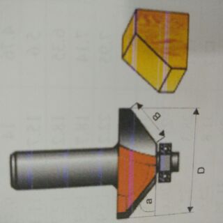MŨI SOI GỖ ĐÁNH VÁT 45 ĐỘ 10MM