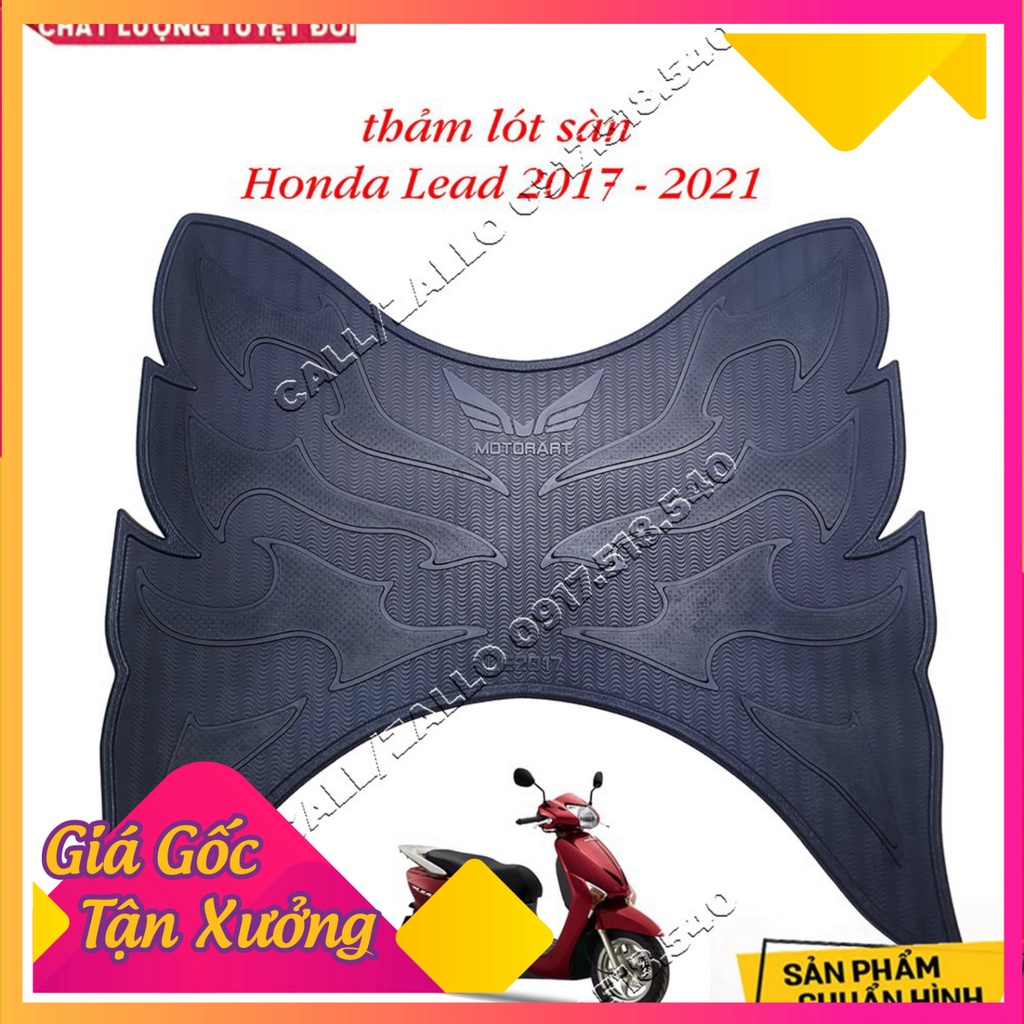 Thảm Lót Sàn Honda Lead 2017 - 2021 ( hàng motorart ) (Ảnh Sp thật)