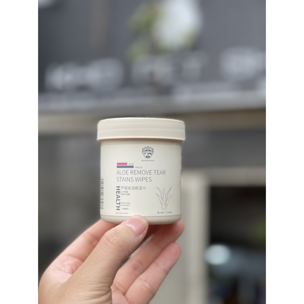 Giấy ướt lô hội cho thú cưng Randolph