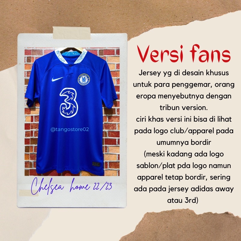 22 / 23 Áo Đấu Chính Thức Tại Nhà CHELSEA