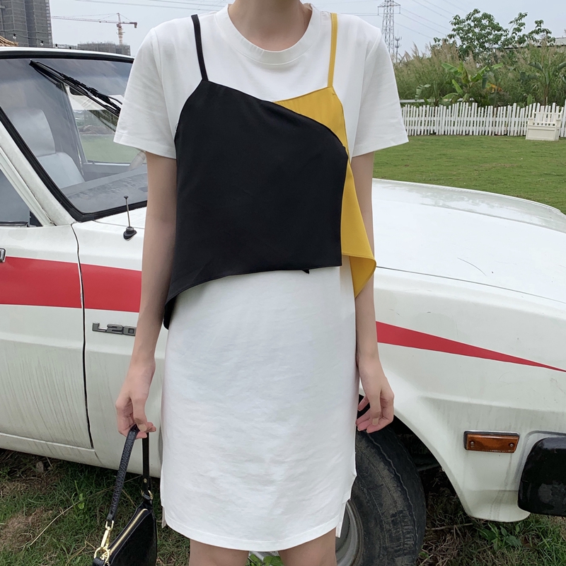 Đầm mini thời trang retro Hàn Quốc sành điệu cho nữ | BigBuy360 - bigbuy360.vn