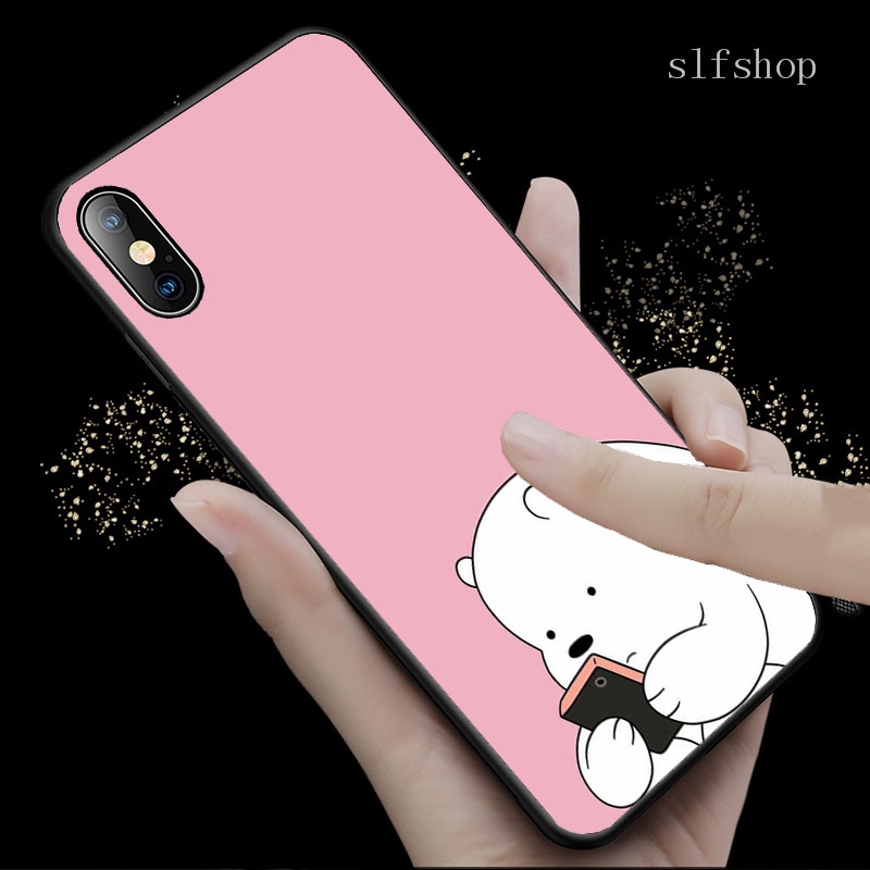 Ốp Điện Thoại Mềm In Hình We Bare Bears Cho Meizu M15 Mx6 Note 8 9 Pro 5 6 7 6s Mx5 Plus Dễ Thương