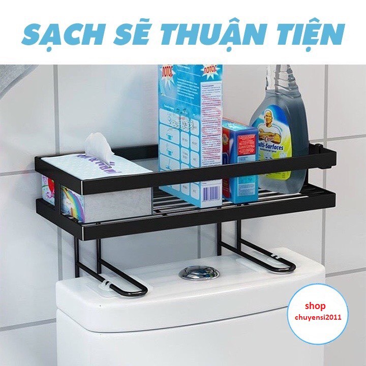 Kệ góc sắt tam giác siêu chắc - Giá để đồ phòng tắm tiện dụng hình chữ nhật