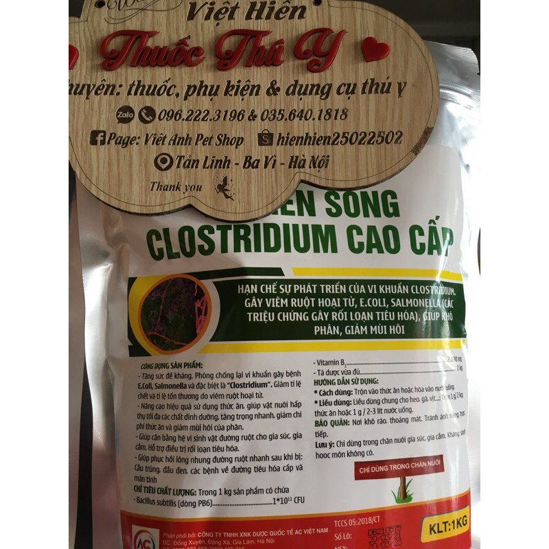 Gói lẻ 100g, M.en s.ống cao cấp h.ỗ tr.ợ đ.iều tr.ị t.iêu ch.ảy, t.áo b.ón ở ch.ó, m.èo, g.à, l.ợn..