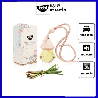 Tinh dầu treo xe giúp khử mùi xe hơi, xe mới, thay thế nước hoa, máy khuếch tán tinh dầu ô tô, mùi SẢ CHANH