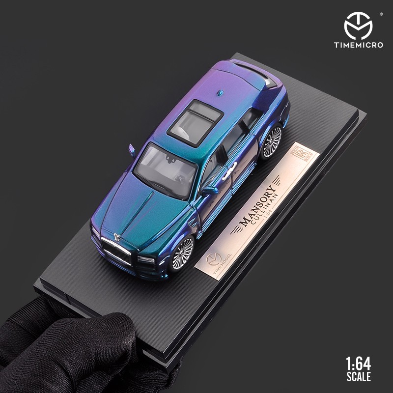 Mô hình xe hơi Laures Rolls - Royce Cullinan Chameleon bằng hợp kim tỉ lệ 1:64