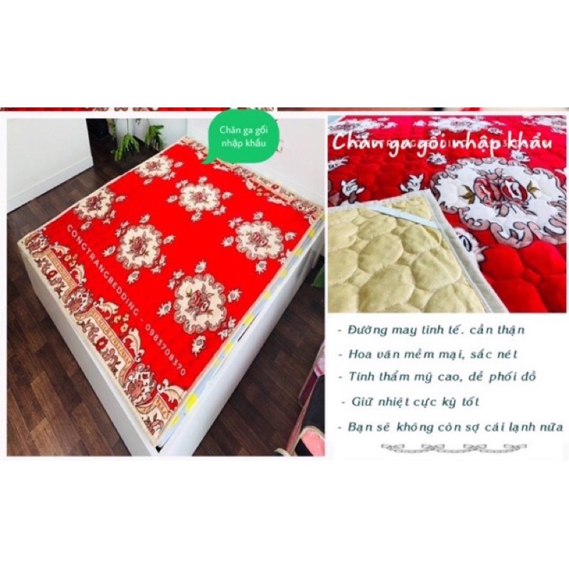 Thảm Trải Giường Nỉ Nhung 3 Lớp mềm mịn cao cấp | BigBuy360 - bigbuy360.vn