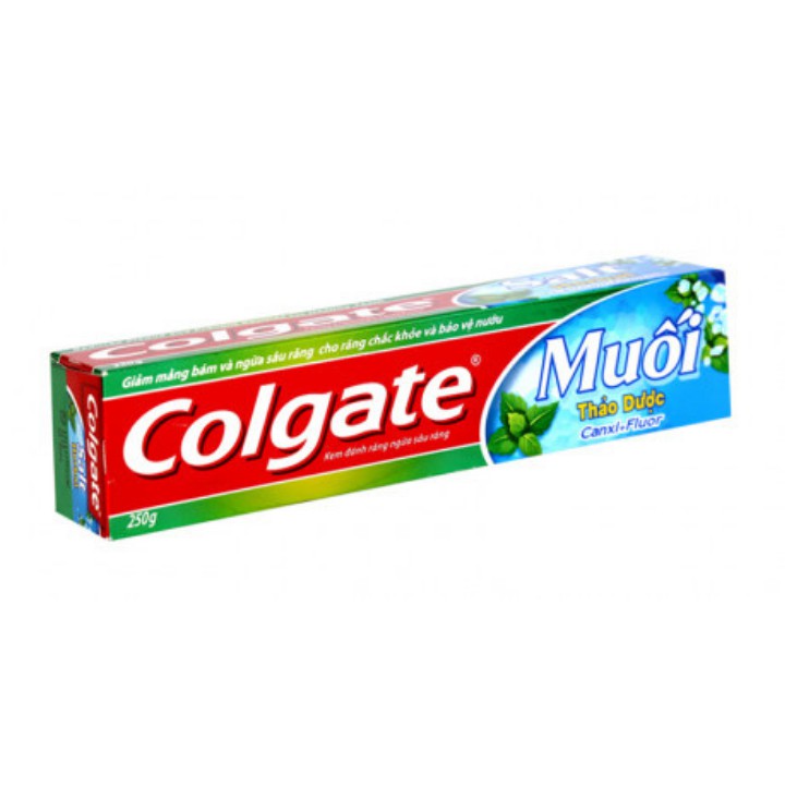 Bộ 3 Kem Đánh Răng Colgate Herbal Salt Muối Thảo Dược bảo vệ răng và nướu tối ưu 225g/tuýp