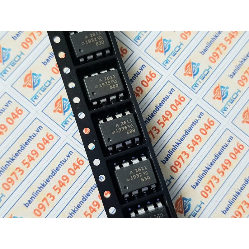 [Combo 3 chiếc] opto điều khiển A2611, A 2611, A 2611V SOP-8