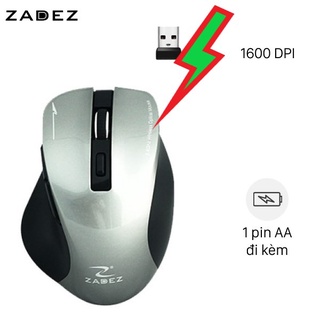 Chuột không dây zadez m353 xám -