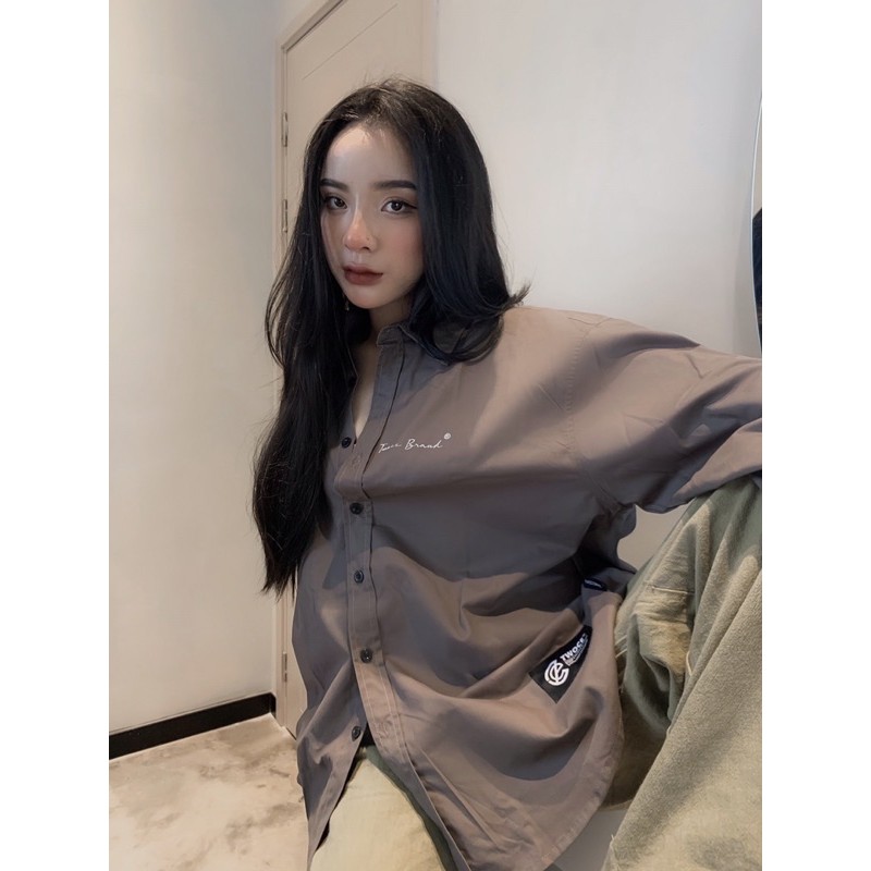 Áo SƠMI TAY DÀI BASIC BY TWOCE BRAND