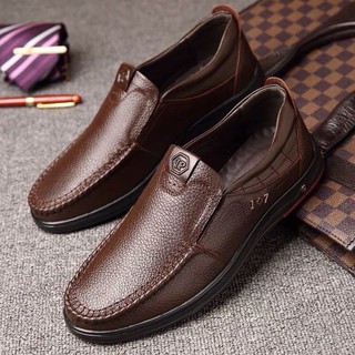[FREE SHIP] Giày lười nam da bò đẳng cấp