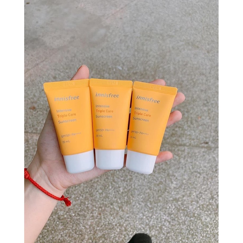 [MINI SIZE] Kem Chống Nắng Innisfree Triple Care Mini 20ml