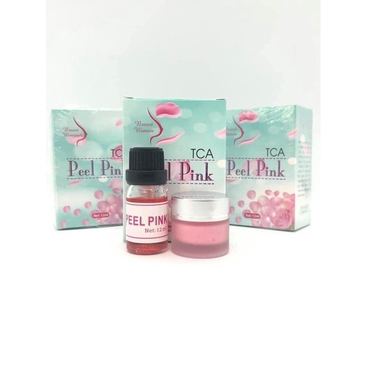 PEEL PINK TCA Hồng Nhũ Hoa  - Peel thâm nách, nhũ hoa, bẹn, mông...chuyên dùng cho spa và TMV hàng mới nhất 2022