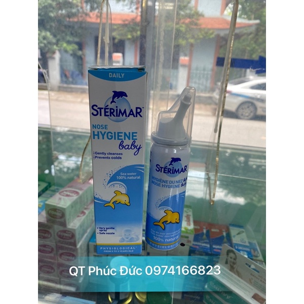 ✅✅Xịt cá heo Sterimar (Vàng/Cam)